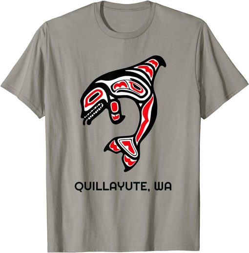 Quillayute, Washington Native American Orca Killer Whales T-Shirt