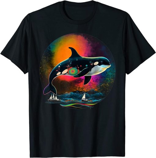 Unisex Orca Killer Whale Ocean Lover Design T-Shirt