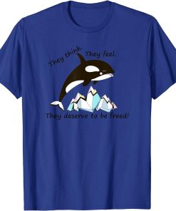 Free Orca Killer Whales T-Shirt