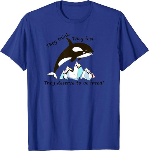 Free Orca Killer Whales T-Shirt